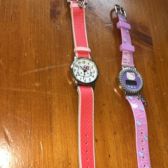 Hello Kitty Pink and Coral Watches - Picture 3 of 4